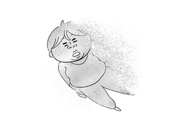 fade outのイラスト